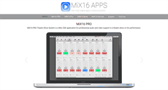 Desktop Screenshot of mix16apps.com